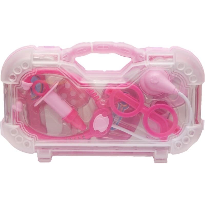 Maleta Médica Rosa Menina Kit Maletinha Infantil Brinquedo promoção Brinquedos brinquedos de menina promocao