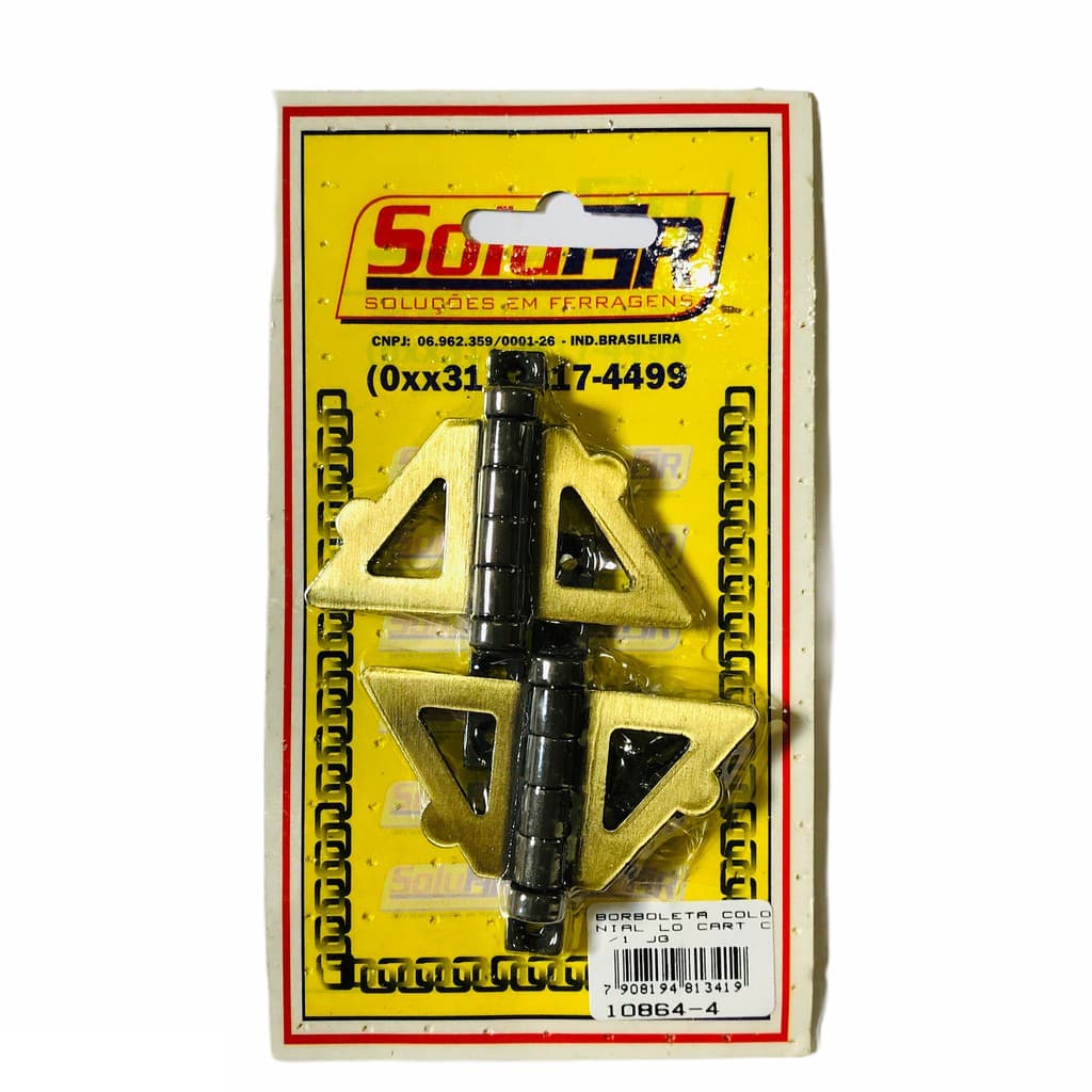 Borboleta Para Janela Guilhotina 70x75mm Isero Lo 1 Par