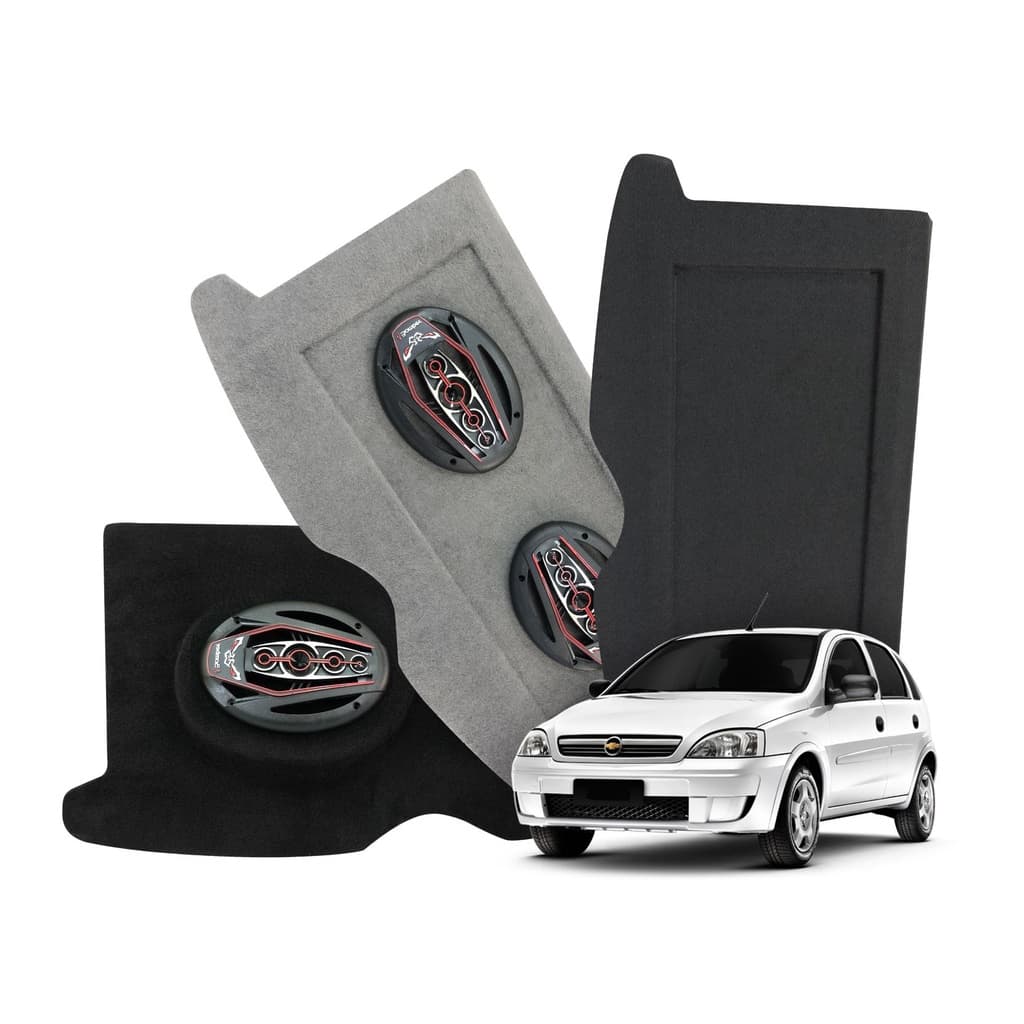 Tampao TRASEIRO Corsa Hatch 2002 A 2012 BAGAGITO COM CORDINHAS