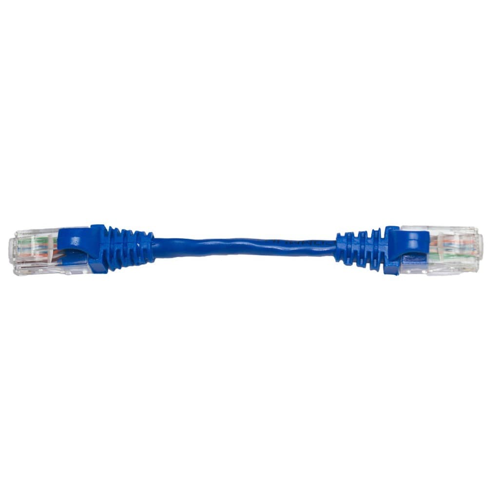 Kit 10un Cabo Patch Cord Cat5 10 Cm Com Capa + Brindes