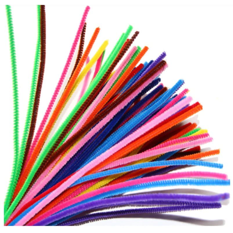 Material De Atado Fly Kit 10 Hastes De Chenille 30 Cm Cada