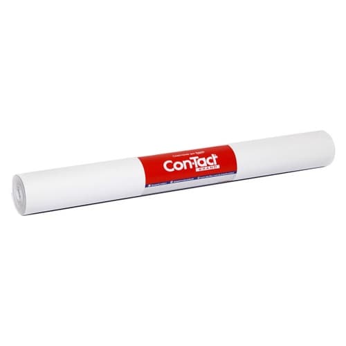 Papel Adesivo Contact Branco Fosco Opaco 45 Cm X 10 Mts