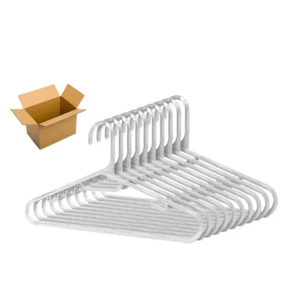 Kit Cabides Acrílico ADULTO Kit Conjunto Organizador Cabide Reforçados para roupas.