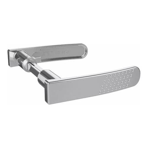 Maçaneta Para Fechadura Porta De Casa Modelo 21 Cromada Stam