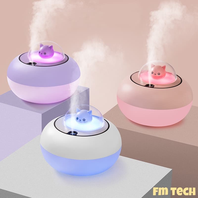 Umidificador de ar e purificador de ar de aroma projetado por UFO cat