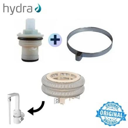 Reparo Registr + Botão + Resi Torneira Elétric Slim 4t Hydra