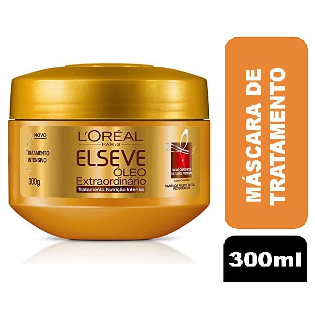 Máscara 300g Elseve - Creme de Tratamento Óleo Extraordinário Nutrição Intensa