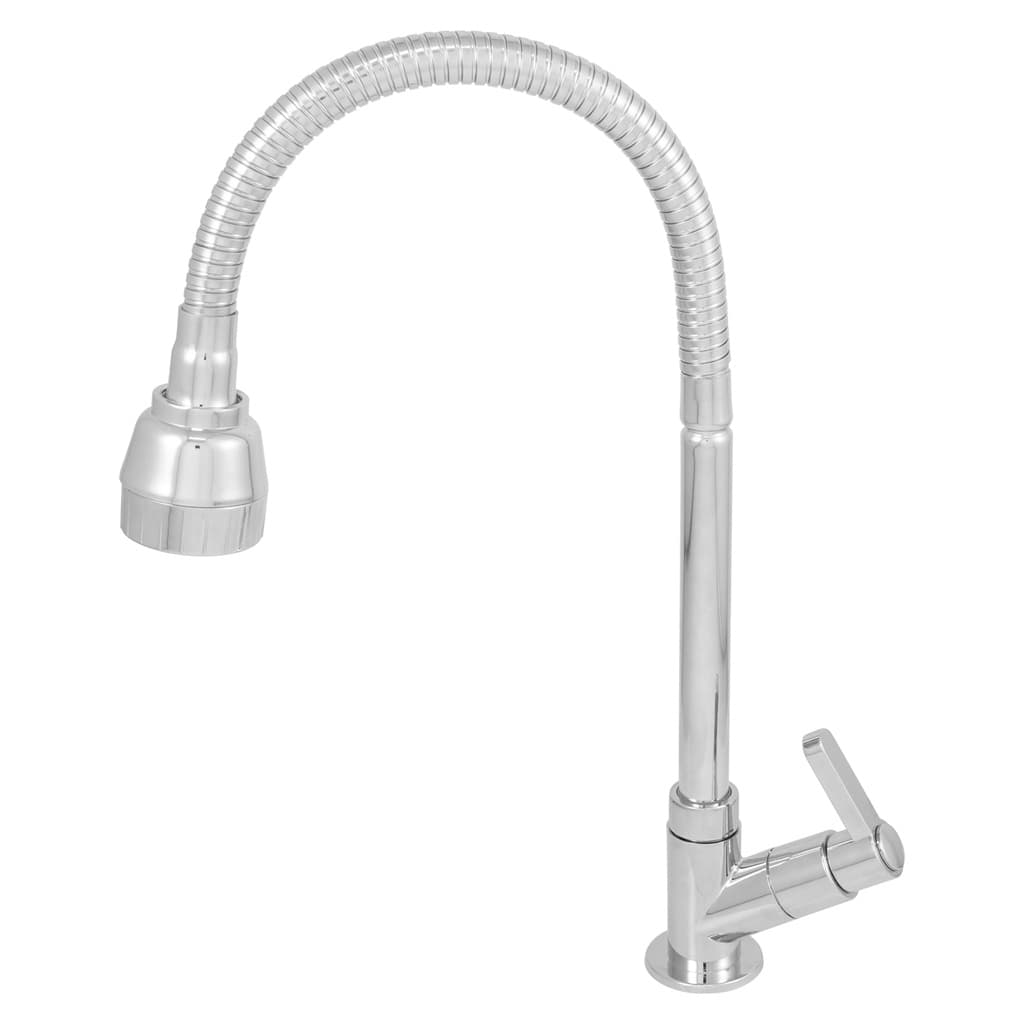 Torneira de Cozinha Mesa Bancada Gourmet Flexível 1/4 de Volta Abs