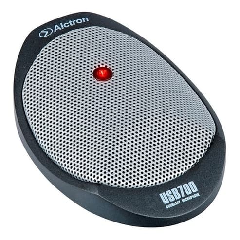 Microfone condensador de mesa USB Alctron USB700 de fronteira