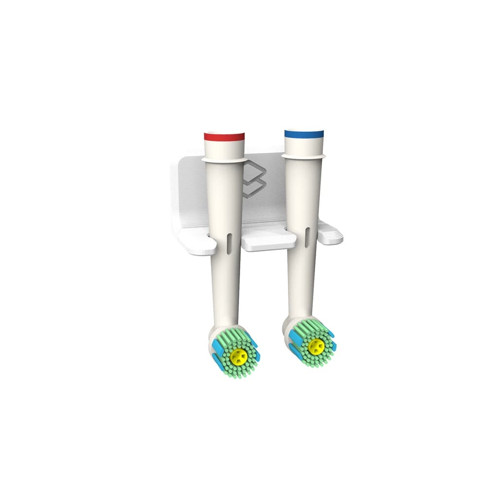 Porta Escova Dente Compatível Refil Elétrica Oral B Com Fita