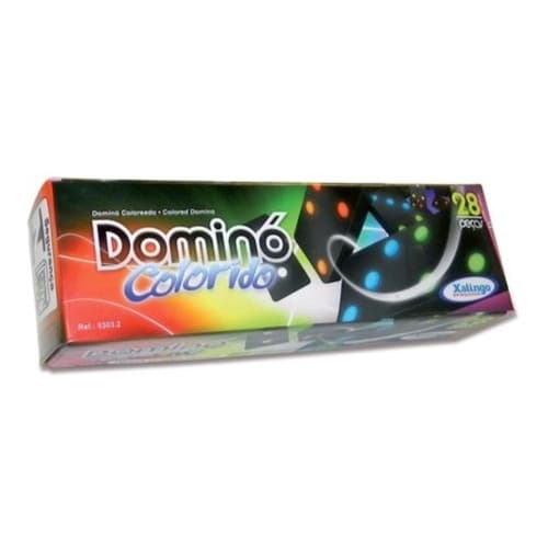 Jogo De Dominó Colorido - Xalingo