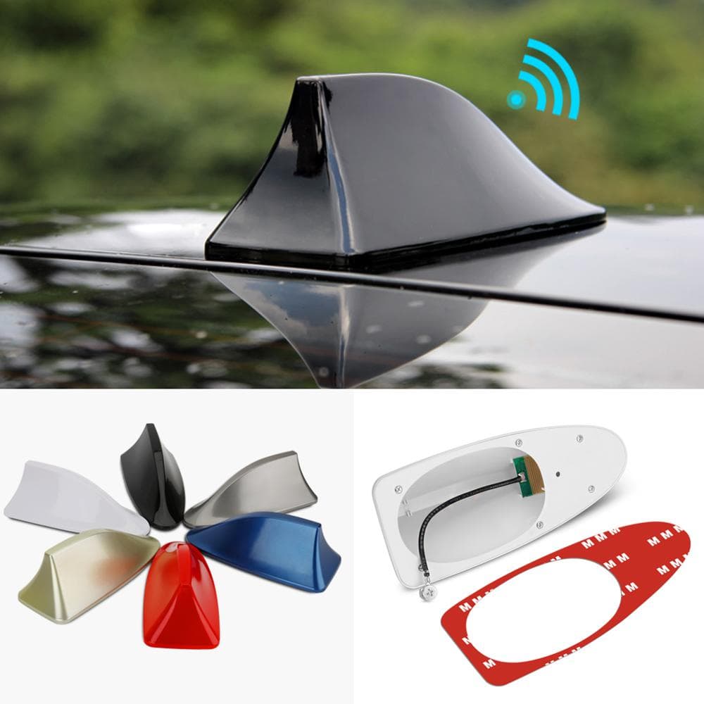 Atualizado Sinal Universal Carro Antena De Barbatana De Tubarão Auto Telhado FM/AM Rádio Substituição Aérea Para BMW/Honda/Toyota
