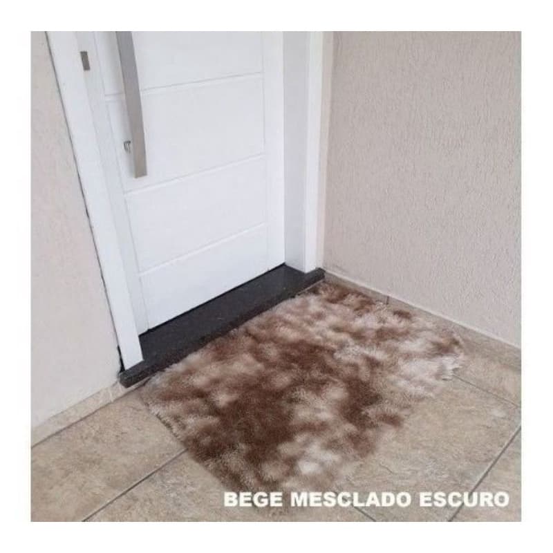 Tapete Para Quarto, Sala, Banheiro e Cozinha Em Pelúcia 0,60 x 0,40 Decoração