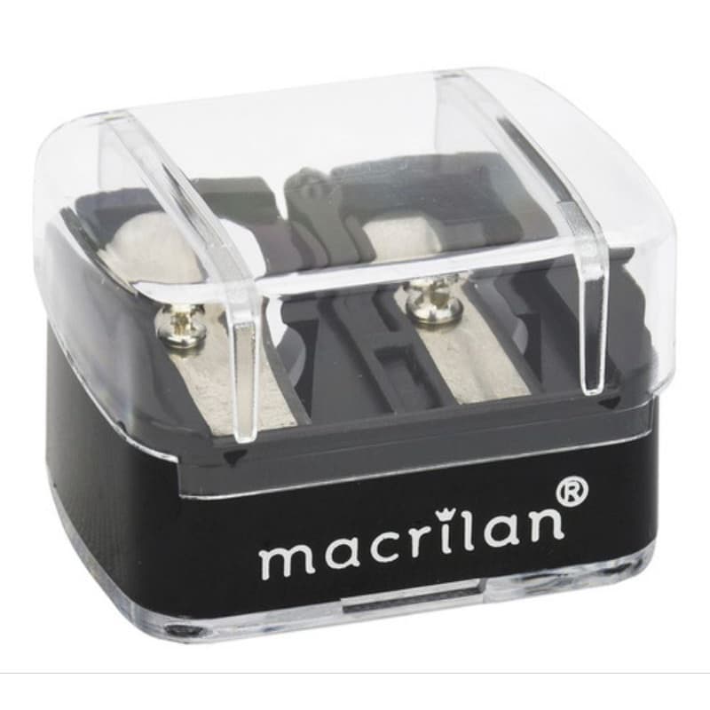 Apontador Duplo - de maquiagem - Macrilam Ap-01