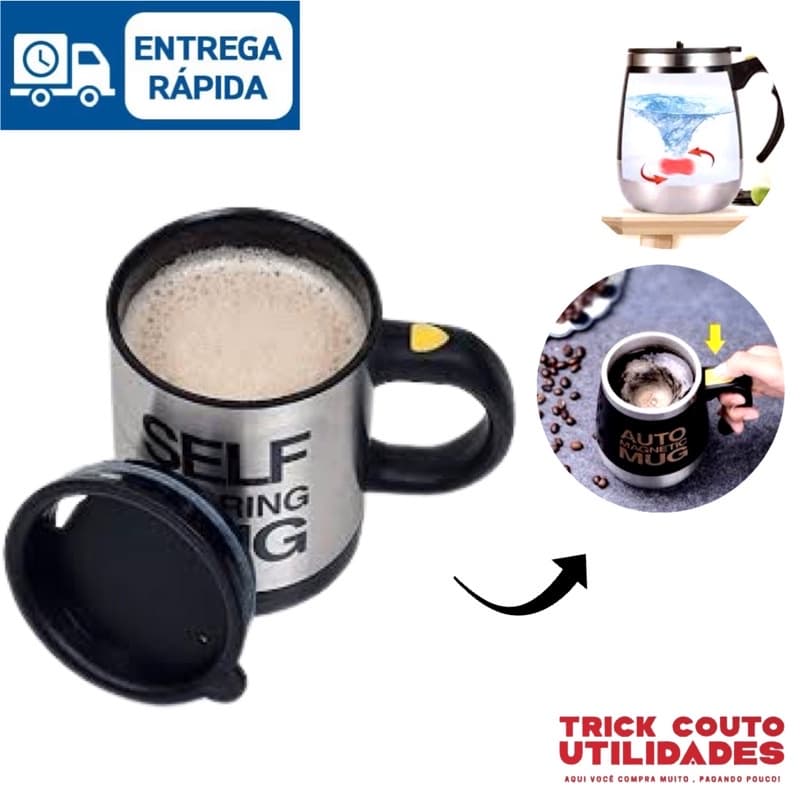 Caneca Mixer Automática Self Stirring Mug