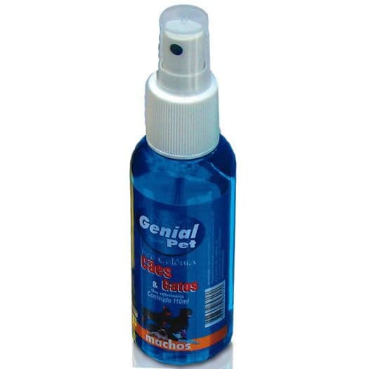 Perfume para Cães e gatos Deo Colônia 110ml Machos Genial Pet Perfume Prolongado  uso veterinário