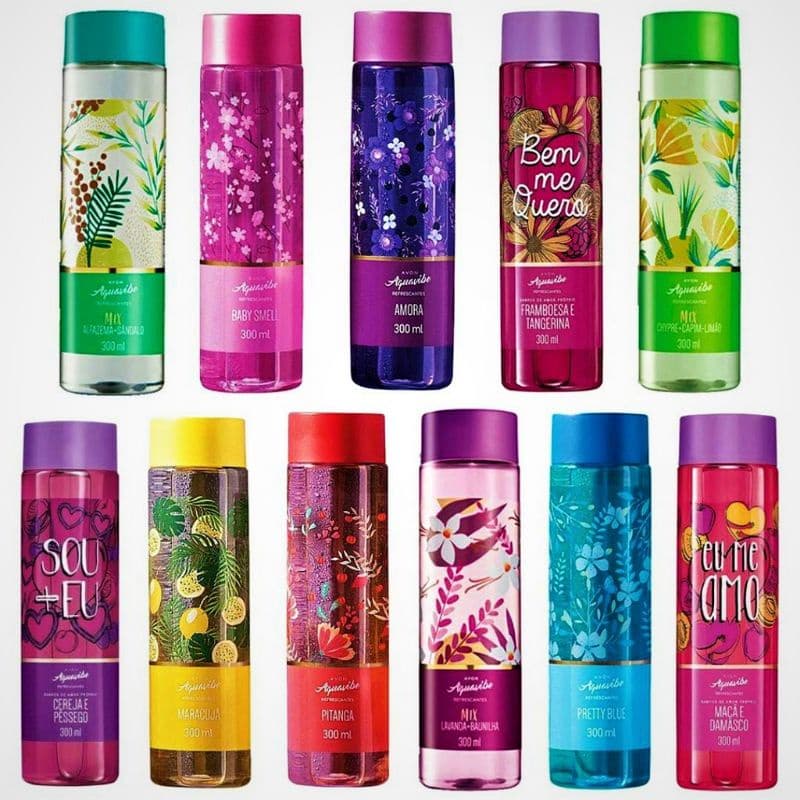 Aquavibe Colônias Refrescantes Avon- 300ml  Diversas fragrâncias