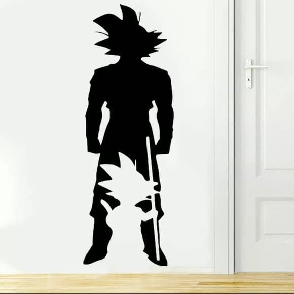 Adesivo Decorativo Dragon ball Sombra