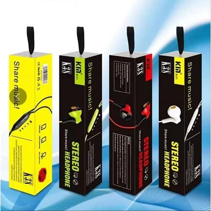Fone de Ouvido com Microfone Estéreo Auricular Kin K38