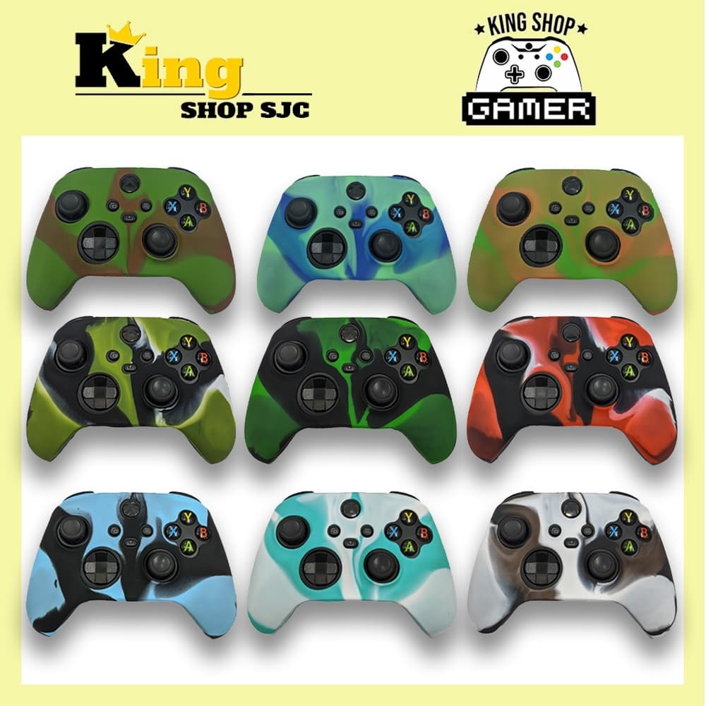 Capa Case Controle NOVO XBOX SERIES S/X Protetora De Silicone Controle