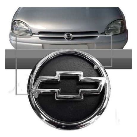 Emblema grade para-choque Corsa 1996 1997 1998 1999