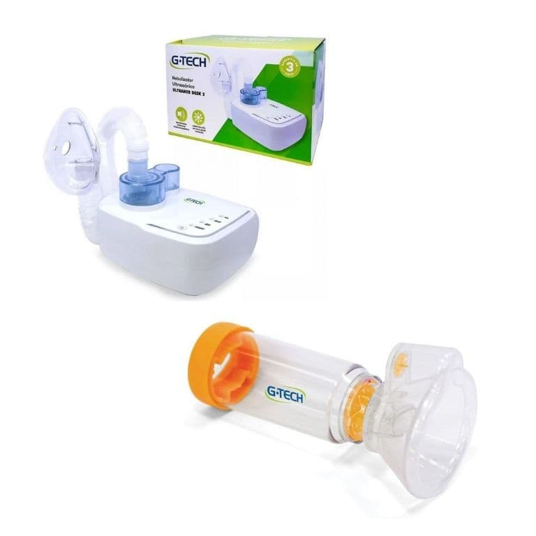 KIT COM ESPAÇADOR E NEBULIZADOR ULTRASSONICO