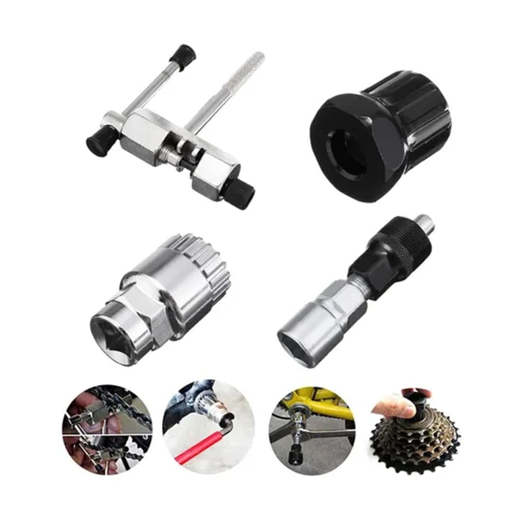 Kit De Ferramentas De Reparação De Bicicleta Mountain Bike R-21