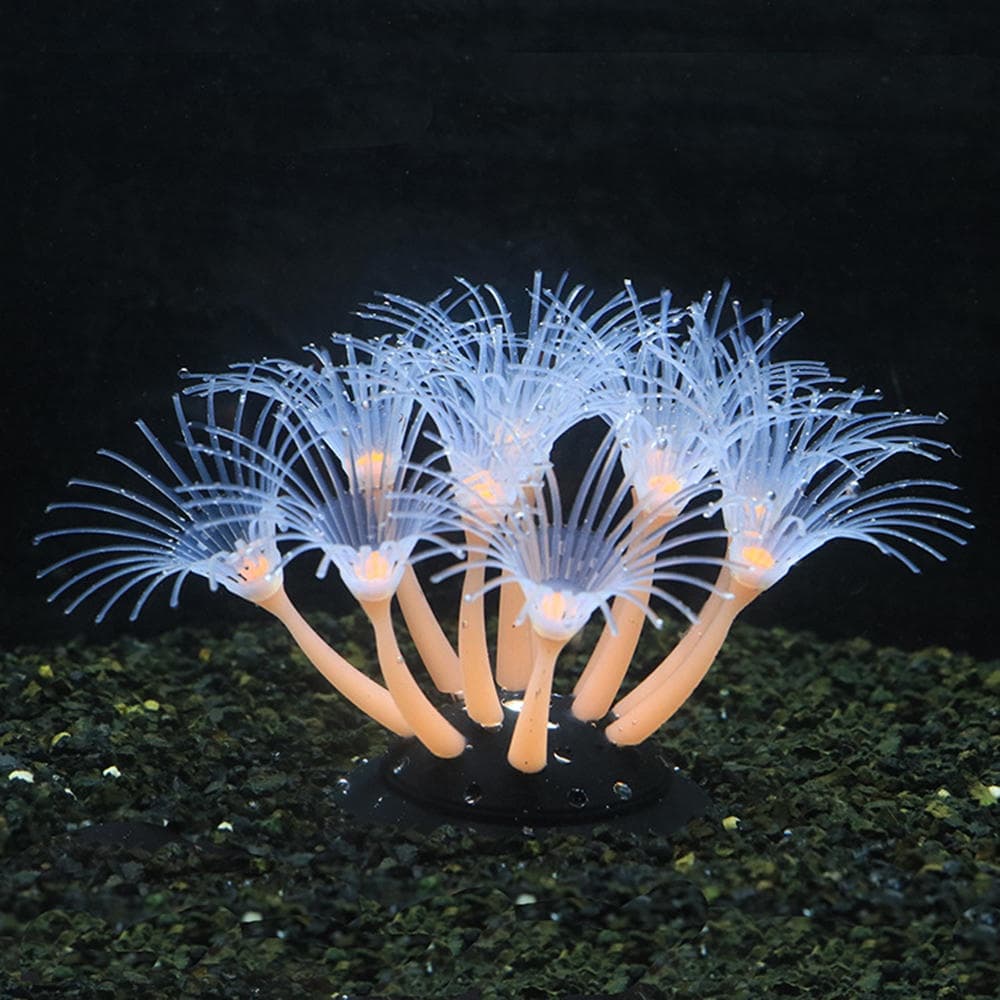 Fluorescente Subaquático Paisagem Decoração Simulação Coral Artificial Planta Ornamento Tanque De Peixes Acessórios Do A