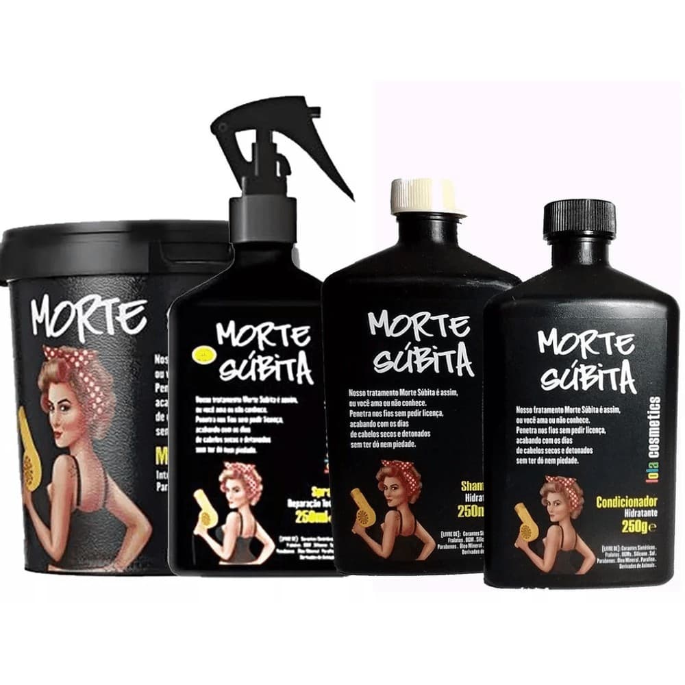 Kit Morte Súbita Lola Cosmetics (4 produtos)