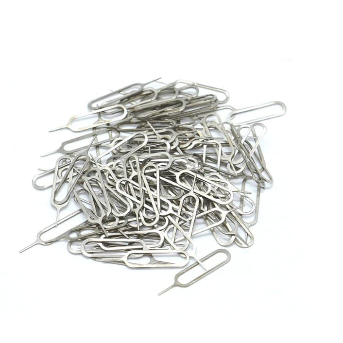 100 Chave Saca Extratora Chip Para Iphone 4 5 6 7 8 X 11 12 Plus Sim Card Android Universal Chip