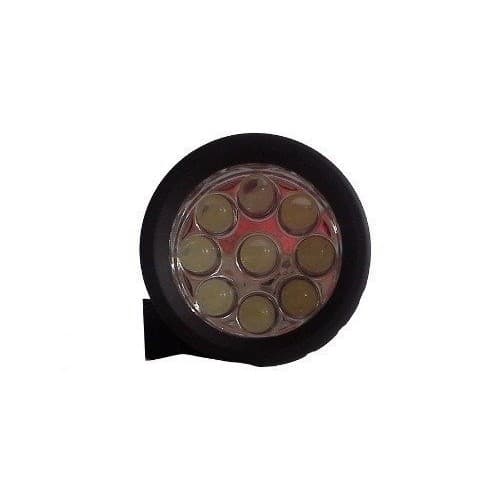 Lanterna 9 Leds Emborrachada