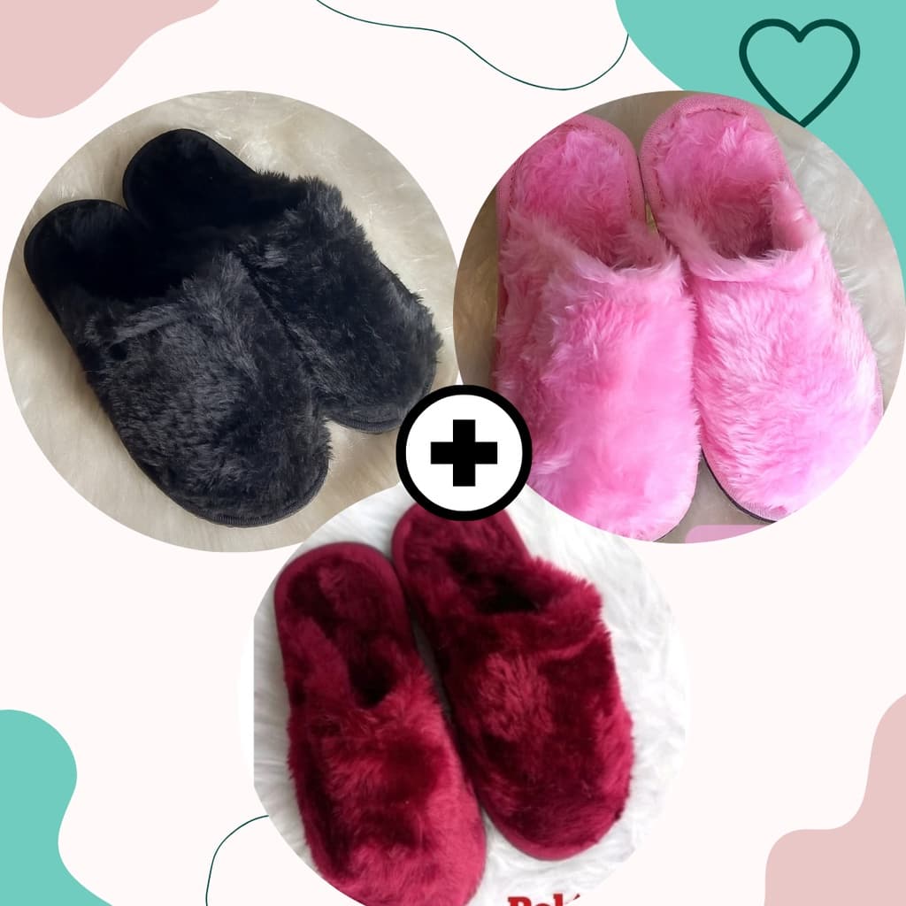15 pares de pantufa de pelúcia, atacado para revenda, solado em Eva confortável, preço promocional
