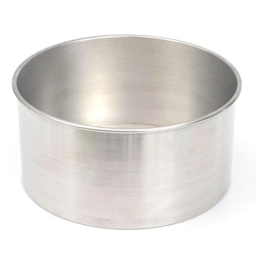 Forma Bolo Bento Cake Fundo Fixo 10x5cm Alumínio Naked Cake  - 1 peça