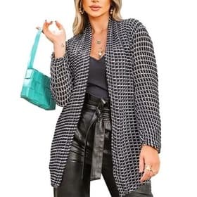Kimono Tricot Cardigan Feminino Casaco Tricô Manga Longa