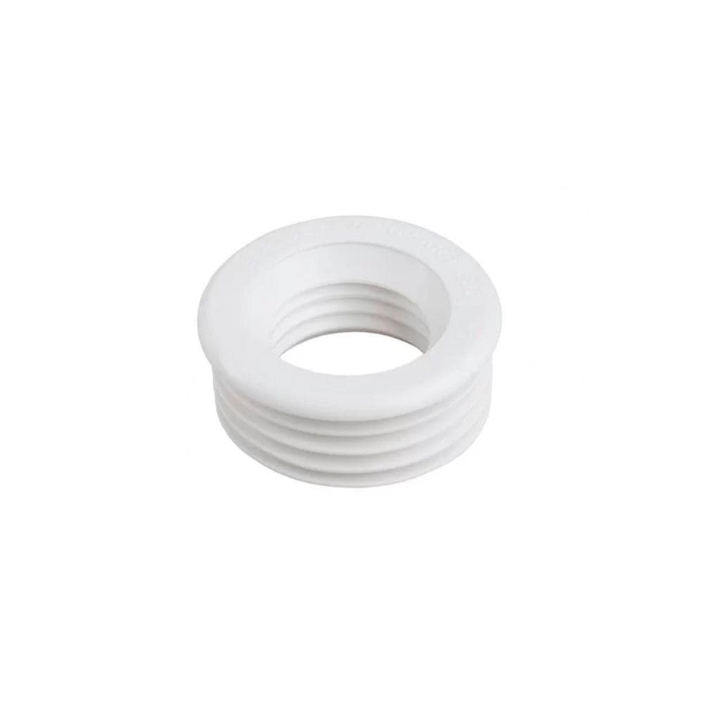 Kit 10 Espude Plástico Sanfonado Branco 40mm -  Plasbohn