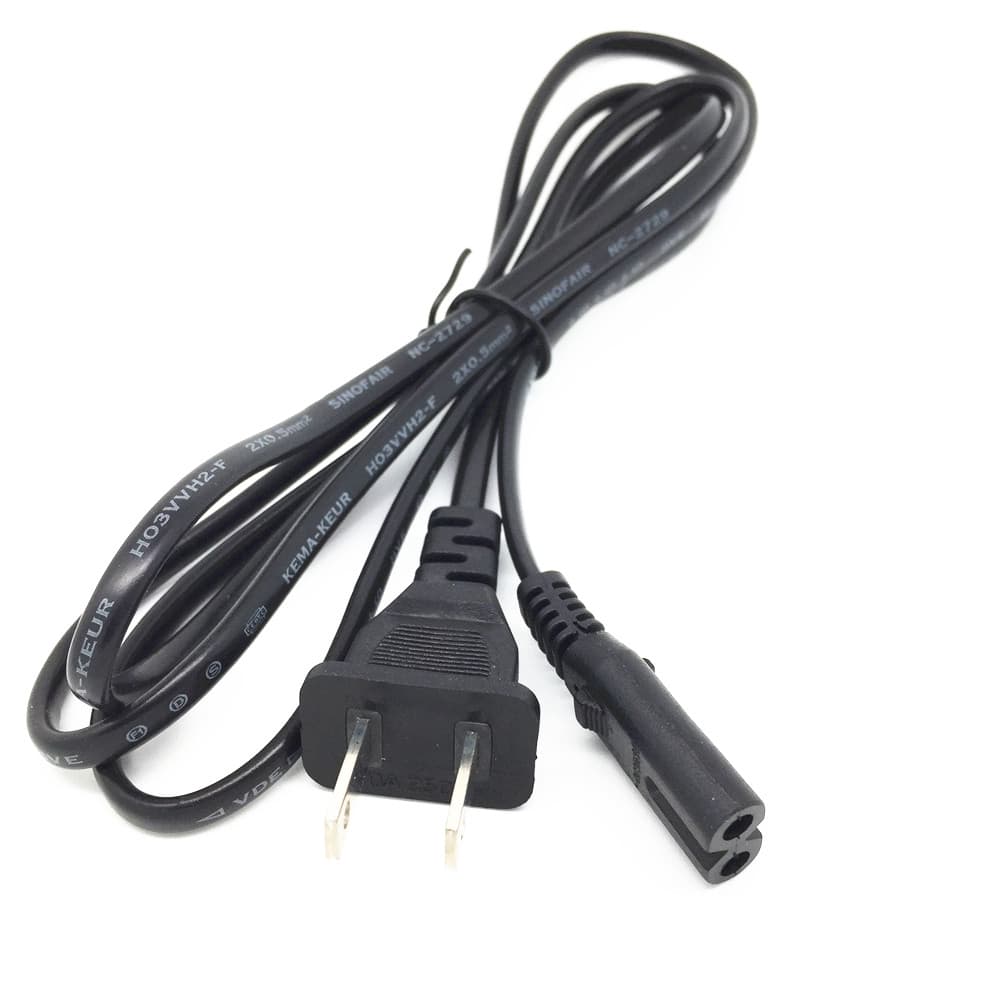Eua/Ue/AU Plug Cabo De Alimentação Ca De 2 Pinos Para Lenovo Laptop Notebook Carregador Adaptador AC