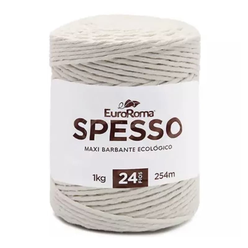 Barbante Spesso EuroRoma 24 Fios Cru 1 Kg