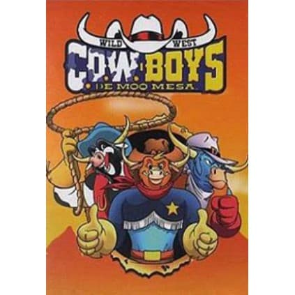 DVD Os Valentes Cowboys de Moo Mesa (1992) 8 Eps Dublados