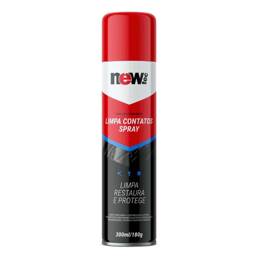 Limpa Contato Elétrico Eletronico Automotivo Placa Computador Spray 300ml
