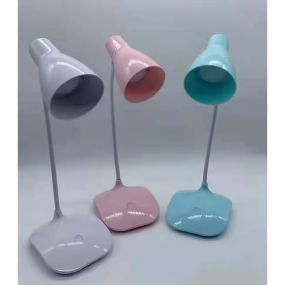 Luminária Abajur de Mesa 14 LED Sofisticada Flexivel Touch Sem Fio 3 Níveis de Led  Usb 6522