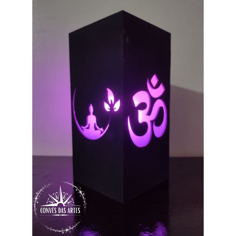 Luminária Zen/Decoração/Iluminação/Abajur/Meditação