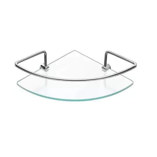 Porta Shampoo Canto Veneza Vidro 6mm - Bruen