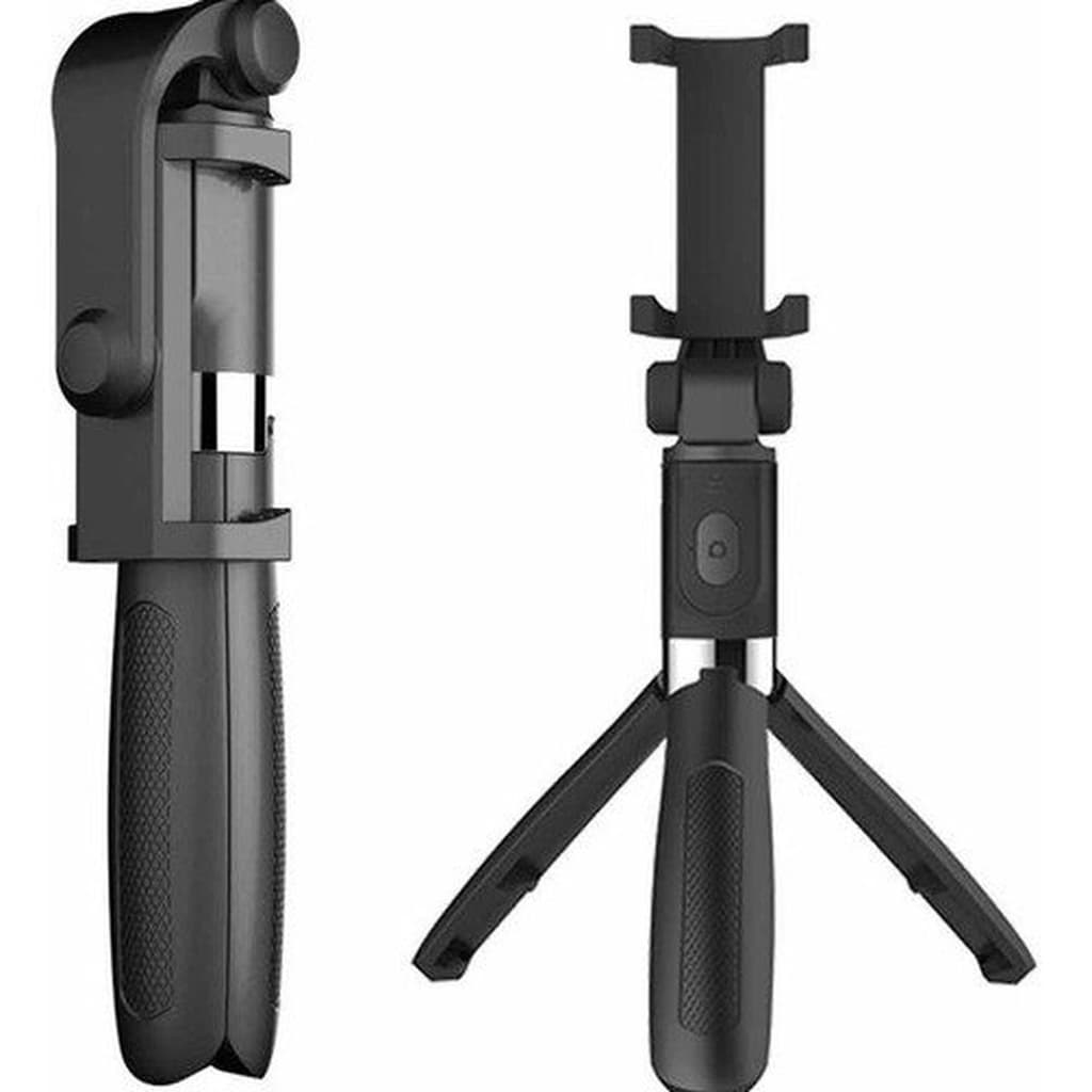 Tripé Multifuncional Sem Fio Bt Selfie Stick Para Celular
