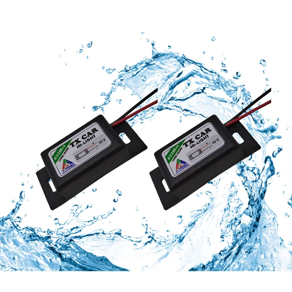 Kit 2 Controle Portão Tx Car Prova D' Água 433,92 Mhz Code Learn SEG PPA Garen RCG Unisystem