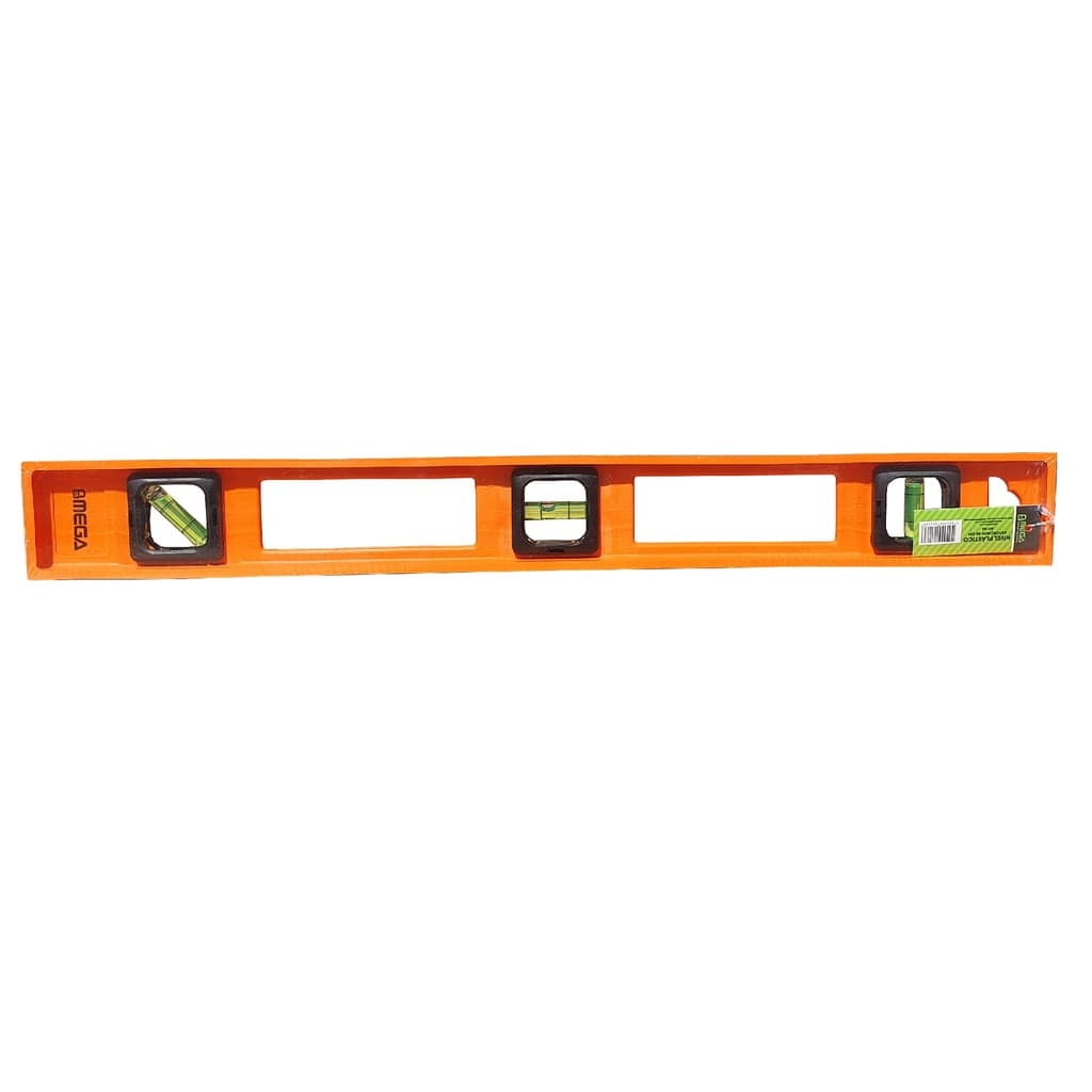 Nível Em Resina Com 3 Bolhas Régua 50 Cm 20 Polegadas - Mega