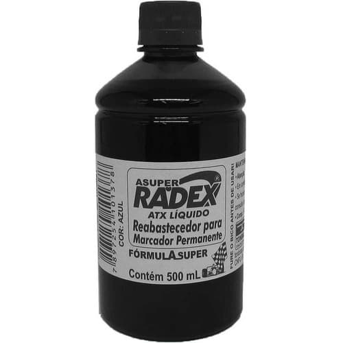 Tinta Reabastecedor Pincel Atômico Preto 500 Ml - Radex