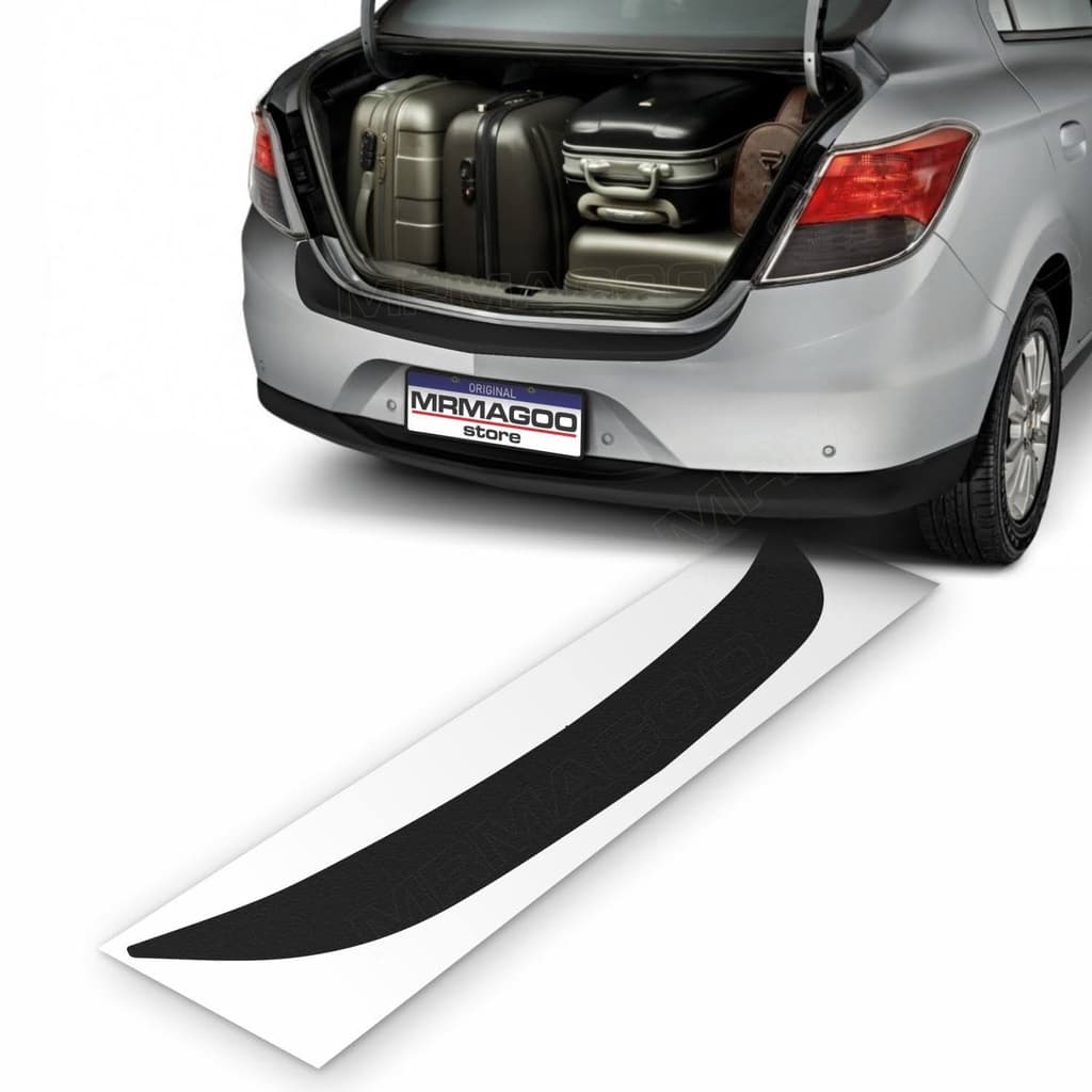 Soleira da Mala Adesivo para Carro NOVO PRISMA 2013 2014 2015 2016 Acessórios para Carro MRMAGOO
