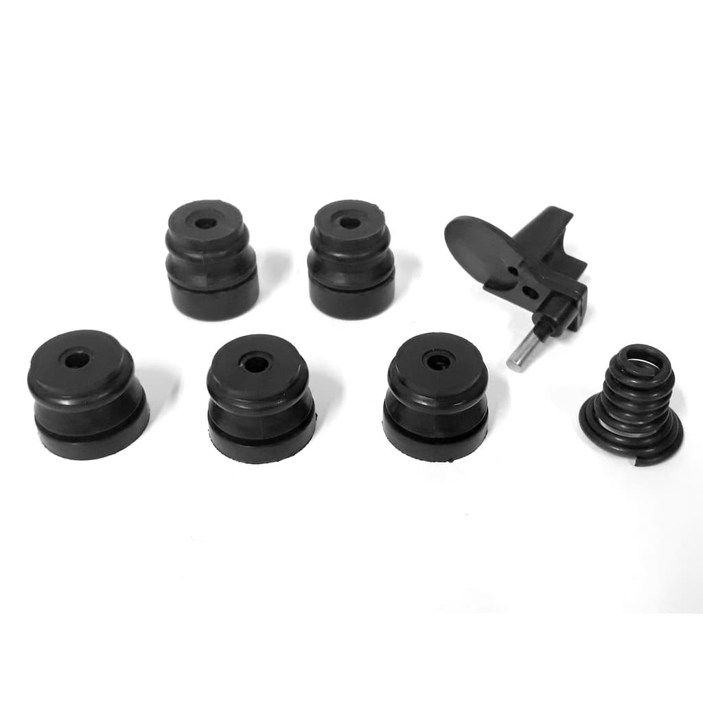 Kit 6 Amortecedor E Pega Corrente Motosserra Tekna Toyama