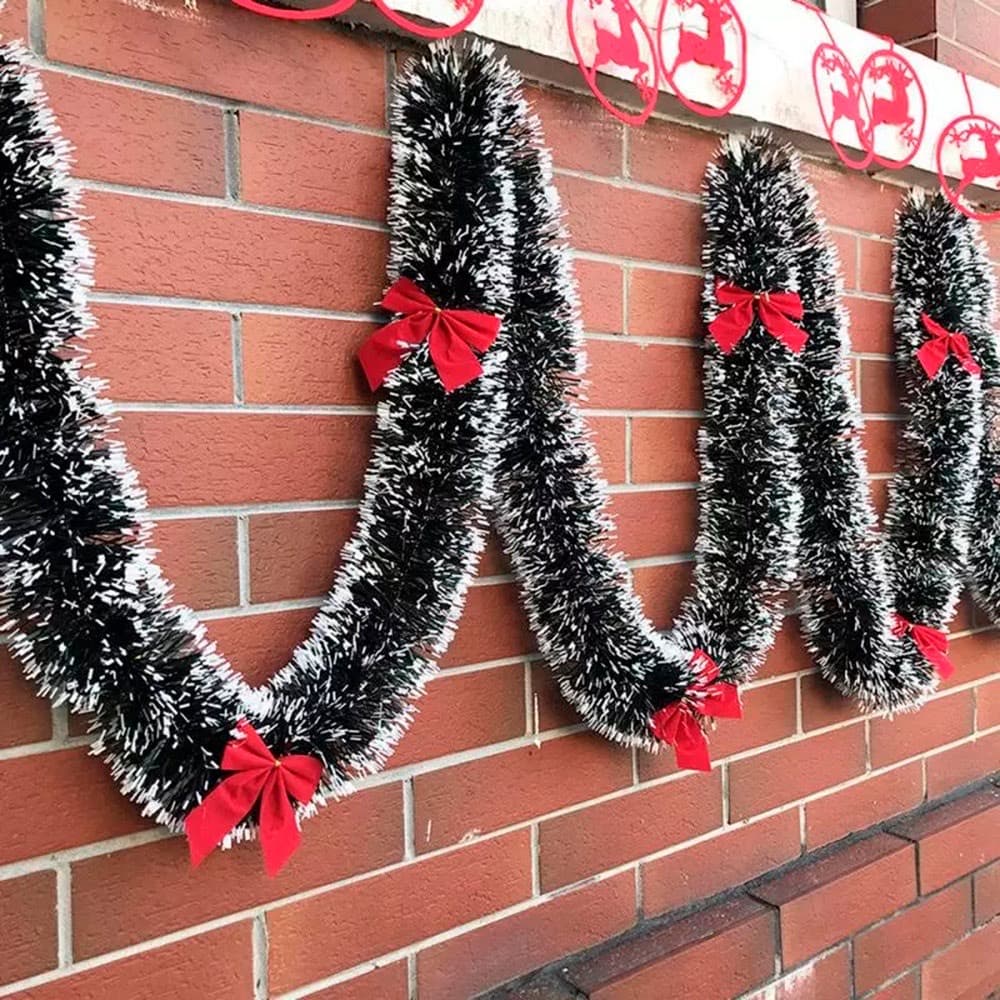 ￼Enfeite Festão Verde Escuro Árvore Natal 2 Metros