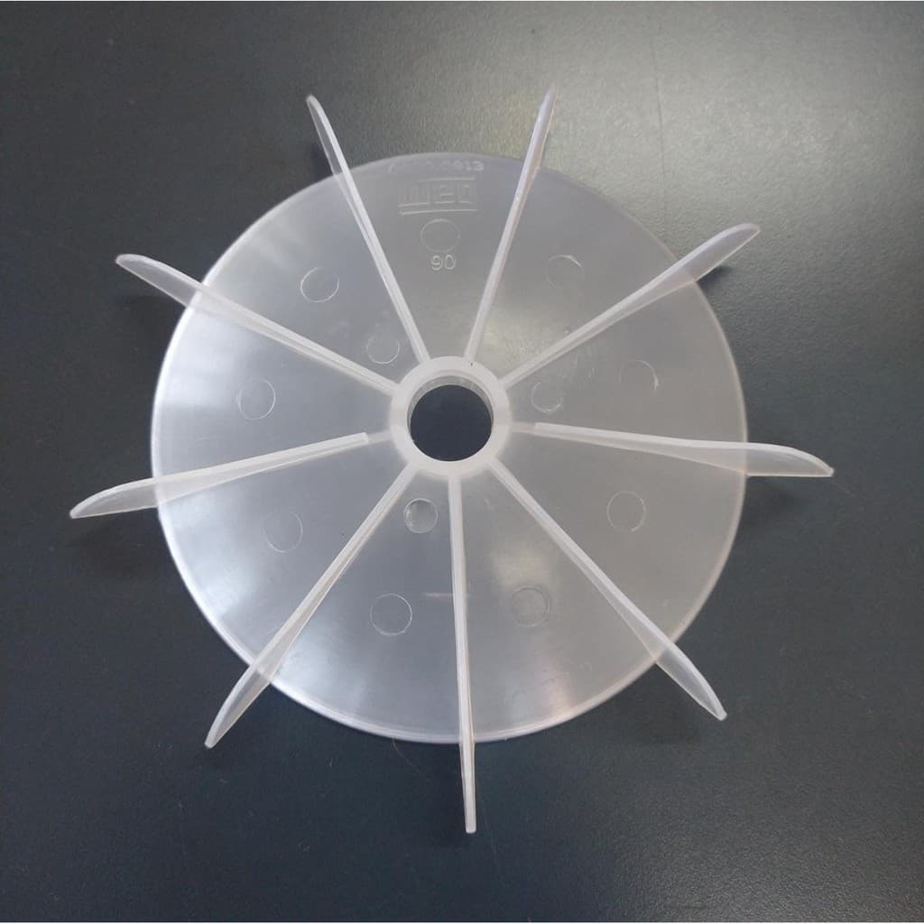 Ventoinha Ventilador para motor Weg carcaça 90 8/6/4/2POLOS
